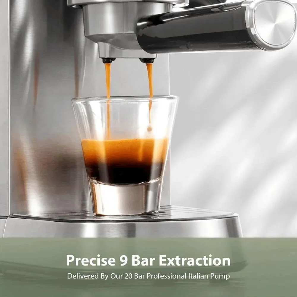 GEVI ECMGO 2-in-1 Smart Espresso Coffee Machine
